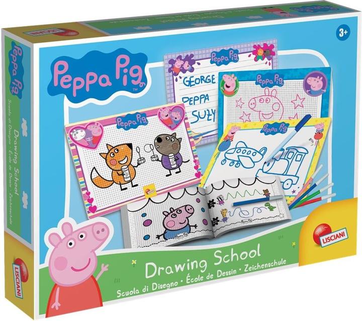 Produktbild Lisciani Rinkinys pädagogische Zeichenschule – Peppa Pig