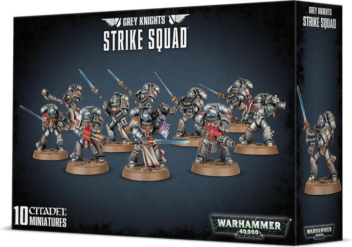 Actual product image Games Workshop Warhammer 40k - Grey Knights Strike Squad (Plastic)