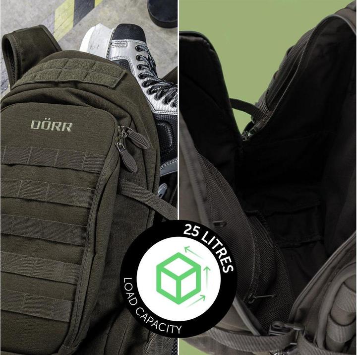 Image du produit Dörr Sac à dos photo ProTac vert olive (Sac à dos photo, 25 l)