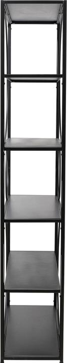 Actual product image Kare Design Shelf Circle black (100 x 35 x 200 cm)