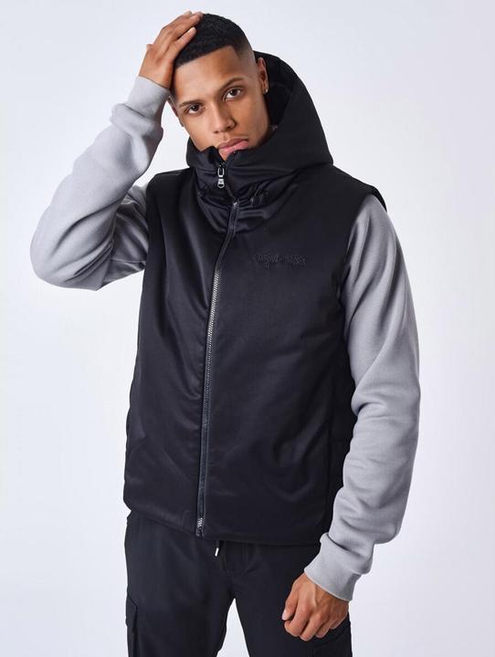Project X Paris Oversized ärmellose Daunenjacke (S)