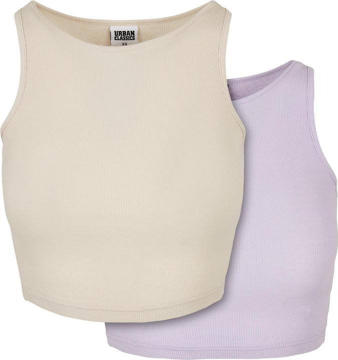 Urban Classics Ladies Cropped Rib Top