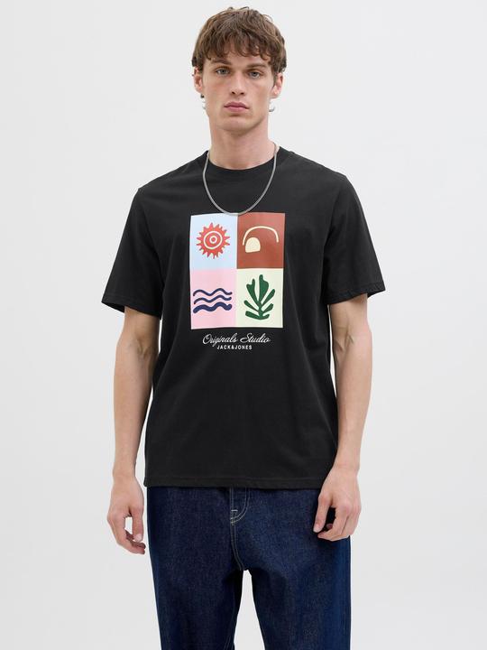 Produktbild Jack & Jones Gedruckt Rundhalsausschnitt T-shirt T-shirt (XXL)