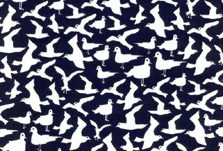 Immagine prodotto Westfalenstoffe Tessuto in cotone "Seagull", larghezza 150 cm, al metro