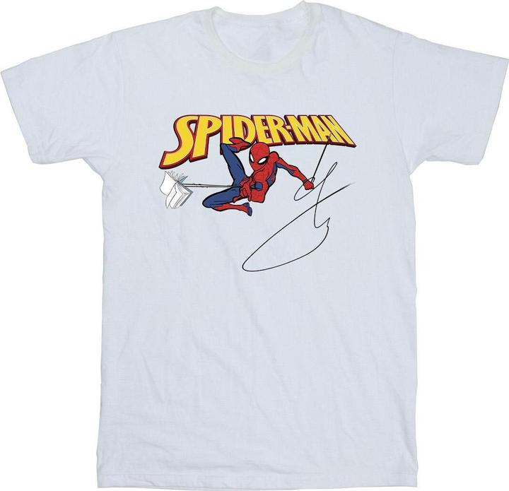 Immagine prodotto Spider-Man With A Book Maglietta Ragazzi (116)