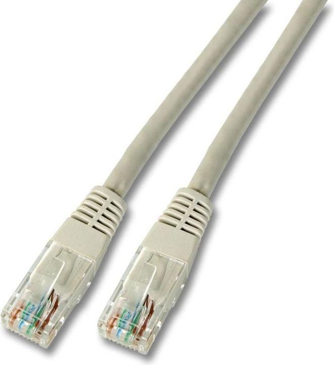 Image du produit EFB Elektronik Câble de brassage, UTP, gris (U/UTP, CAT6, 5 m)