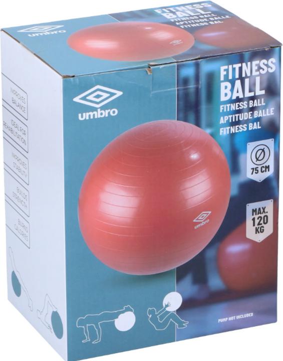 Produktbild Umbro Fitness ball D75cm Red (75 cm)