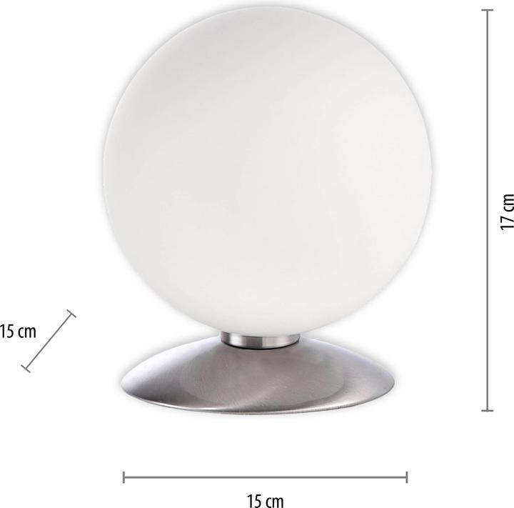 Image du produit Paul Neuhaus acier Lampe de table à LED (245 lm, G9)