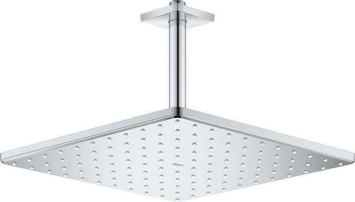 Produktbild Grohe Kopfbrause Set Rainshower Mono Cube 310 EcoJoy 26566000 31x31 cm inkl. Deckenanschluss 14,2 c (9 l/min)
