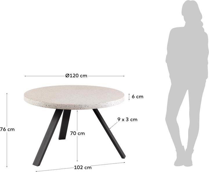 Produktbild Kave Home Shanelle (120 cm)