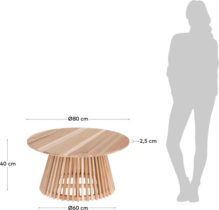Image du produit Kave Home Jeanette (80 x 80 x 40 cm)