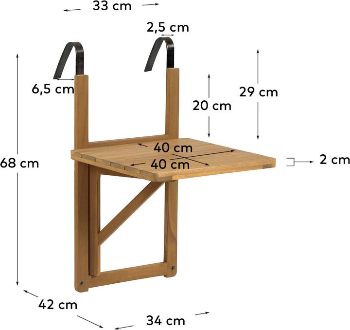 Actual product image Kave Home Amarilis (42 cm)