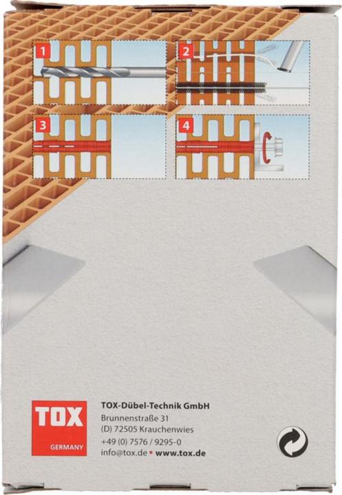 Image du produit Tox Cheville d'expansion biceps 10x90 mm 25 pièces (25 pcs)
