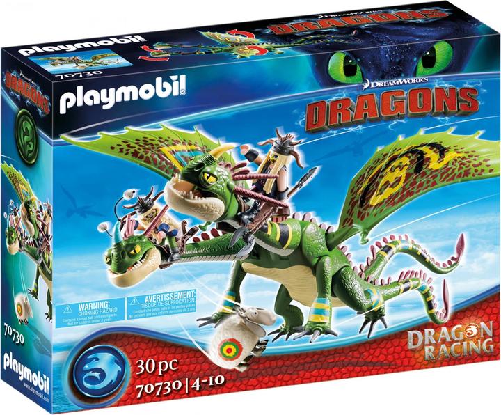 Image du produit Playmobil Dragon Racing:Kognedur et Kranedur avec Pète et Prout (70730, Dragons Playmobil)