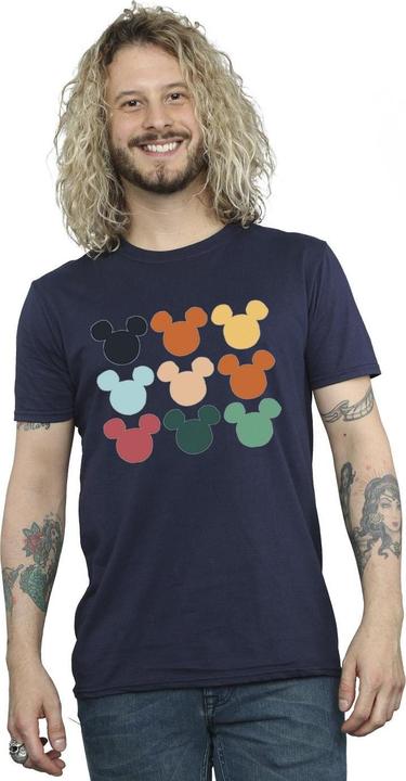 Image du produit Disney - T-shirt MICKEY MOUSE HEADS SQUARE - Homme (M)