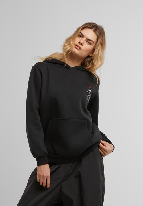 Immagine prodotto Miss Tee K Heart EMB Fluffy Hoody - 188485 (XS)