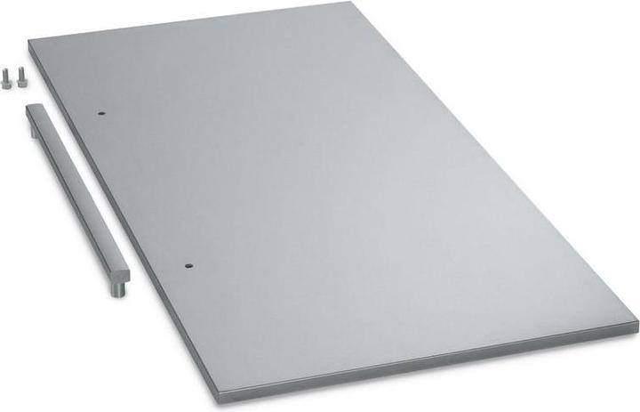 Liebherr Acier inoxydable Façade de porte avec poignée 9901996