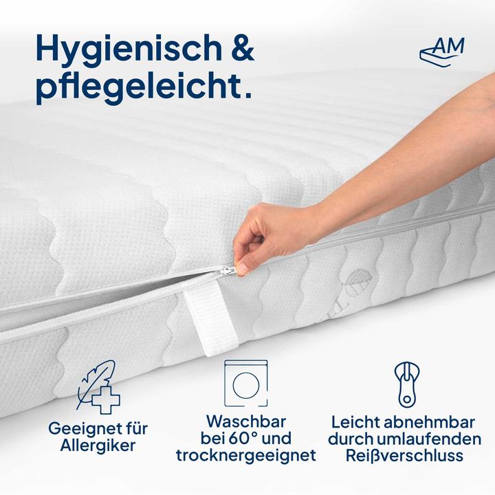 Produktbild AM Qualitätsmatratzen Matratzenbezug Tencel (200 x 210 cm)