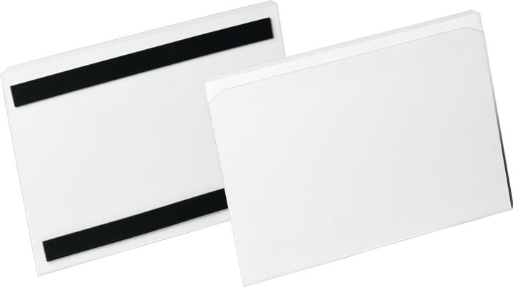 Image du produit Durable Pochette d'étiquettes HARD COVER magnétique A5 paysage 10 pcs