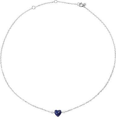 Produktbild Breil - Romantische Halskette aus Stahl mit Lapislazuli-Herz Candy TJ3597 (Stahl)