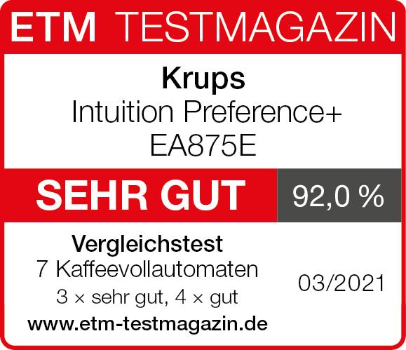 Image du produit Krups Intuition Préférence+