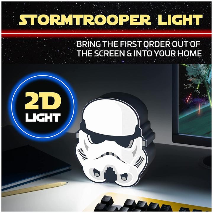 Actual product image Paladone Products Lampada Stormtrooper 2D