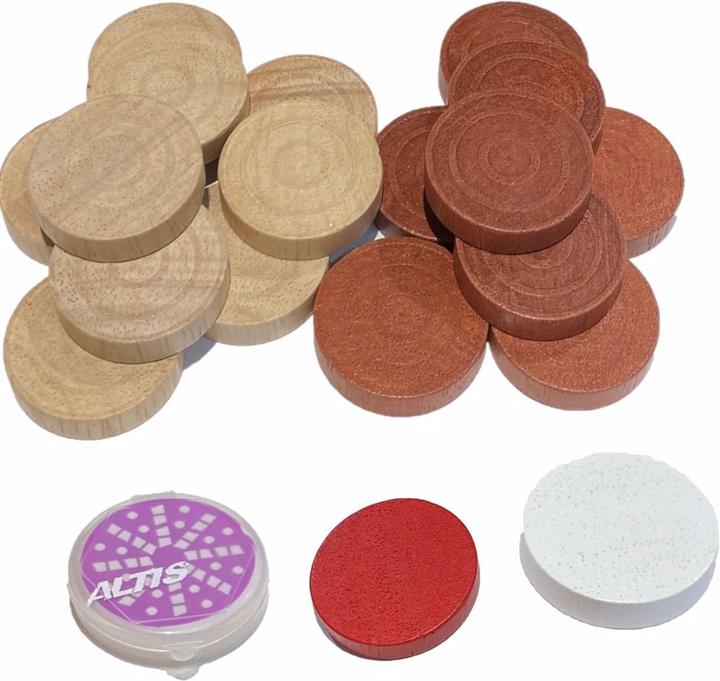 Image du produit Spielba Jeu de pierres de remplacement du Carrom