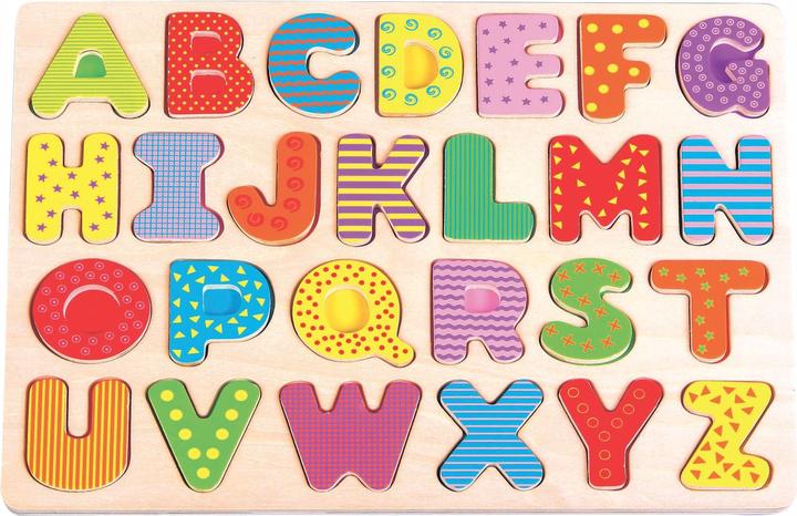 Spielba Puzzle en bois ABC