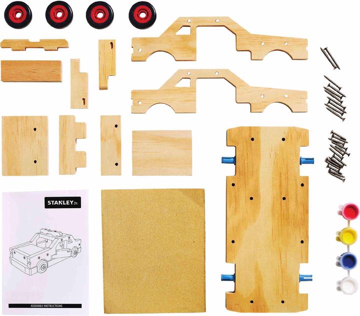Actual product image Stanley Jr Police car kit