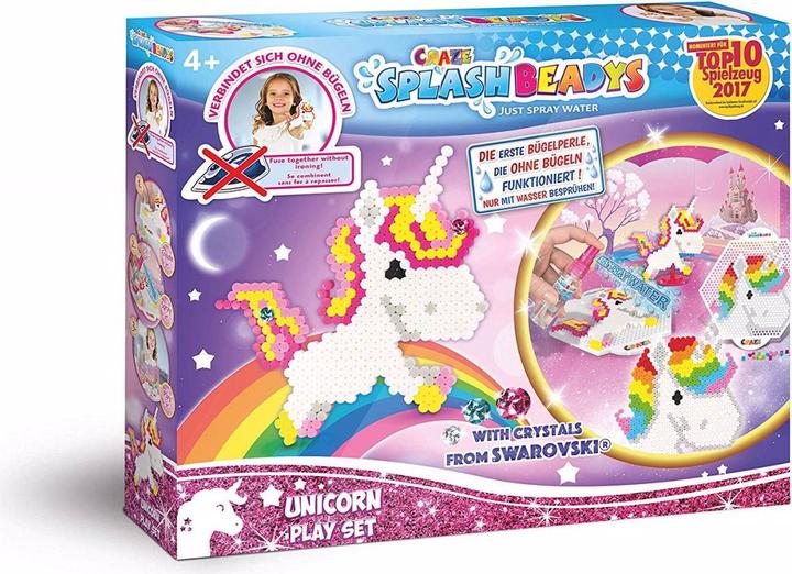 Actual product image Craze Splash Beadys Play Set Unicorn