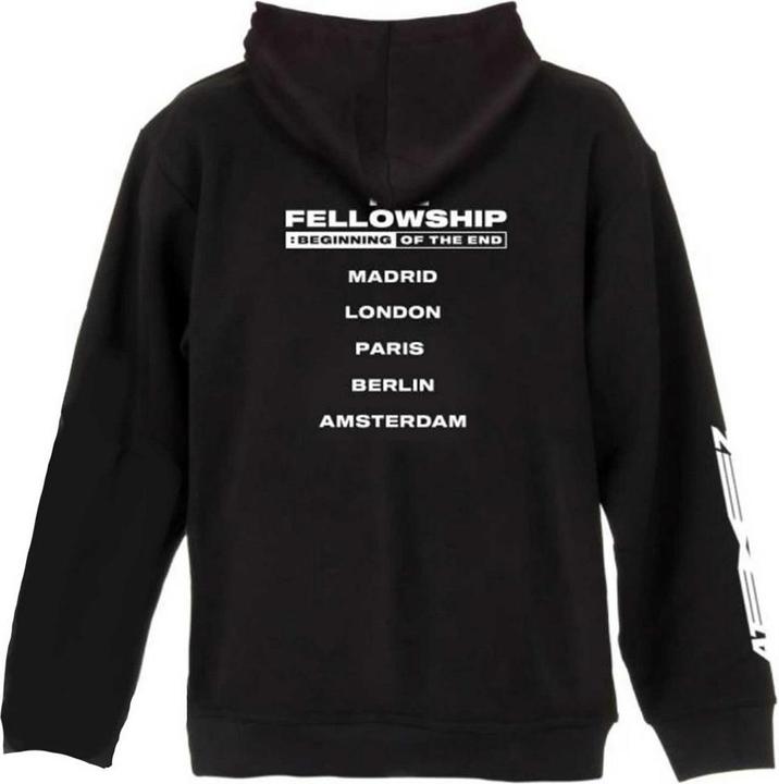 Produktbild Universal Textiles Erwachsene Fellowship Tour Euro Full Zip Hoodie (XL)