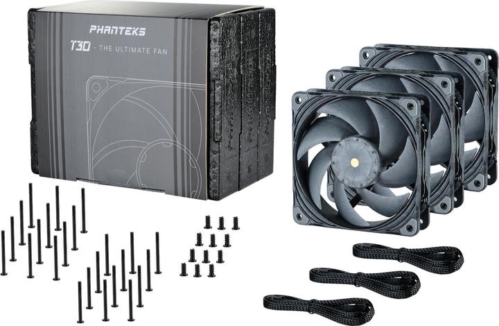 Actual product image Phanteks T30 PWM (120 mm, 3 x)