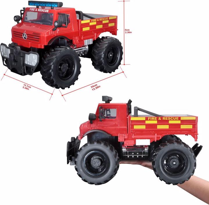 Immagine prodotto Maisto Mercedes Unimog U5000 Vigili del fuoco