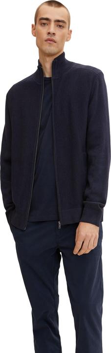 Produktbild Tom Tailor Jacke Strickjacke mit Stehkragen und seitlichen Eingrifftaschen (S)