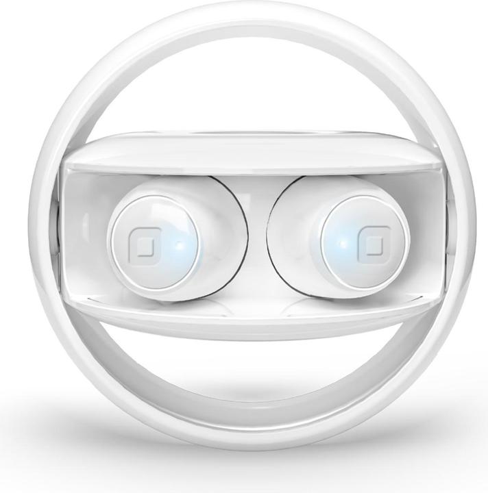 Produktbild SBS TWIN SPIN Kopfhörer mit 350mAh Ladestation white (90 h, Kabellos)