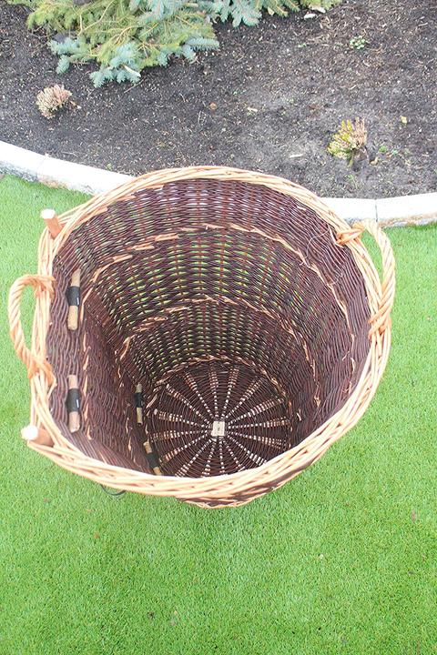 Actual product image Marcus Weidenhandel Back carry basket
