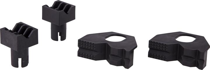 wolfcraft Ganasce in plastica per il serraggio circolare (Materiale sintetico)