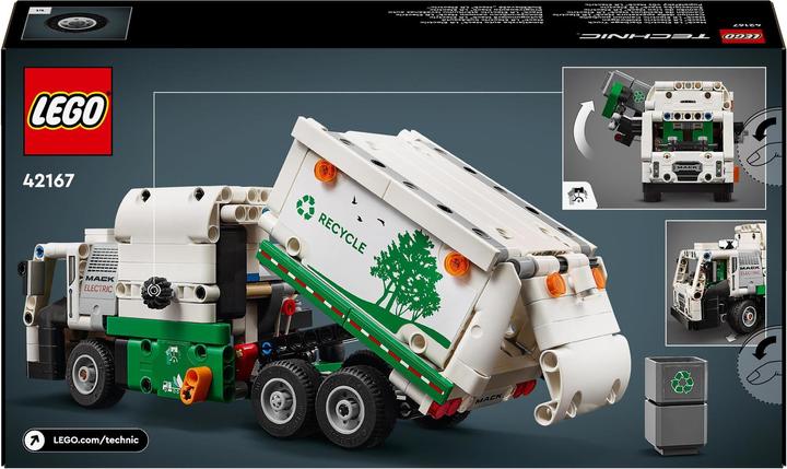 Produktbild LEGO Mack LR Electric Müllwagen (42167, LEGO Technic)