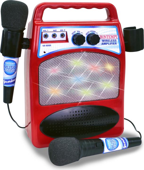 Actual product image Bontempi Wireless amplifier with 2 microphones