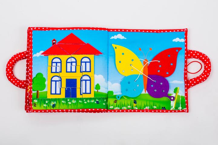 Produktbild Piqipi Quiet Book Stoffbuch Girl Edition (Multilingual)