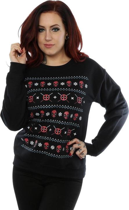 Immagine prodotto Deadpool Christmas Felpa Donna (L)