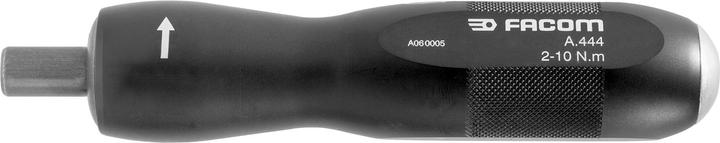 Facom Cacciavite dinamometrico, esagonale, 1/4 in, lunghezza 147 mm, calibrato ISO (esagono)