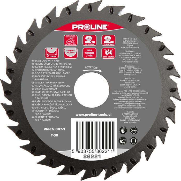 Proline Pro-Line FLACHSÄGE MIT DER DICKSTEN DICKE 115 mm