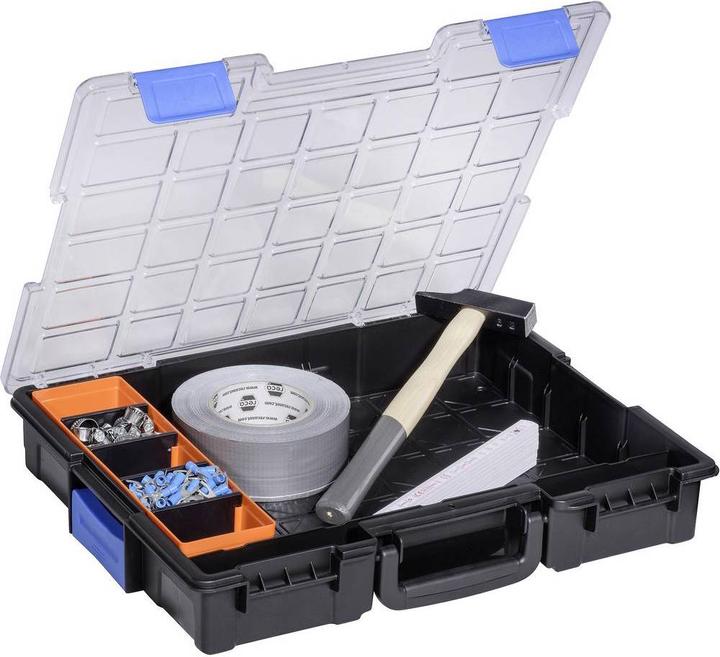 Actual product image Allit EuroPlus Pro K44/7 assortment case (W x H D) 440 76 355 mm number of compartments: 7 1 pc.