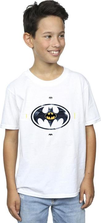 Actual product image Boys The Flash Batman Metal Logo T-Shirt (128)