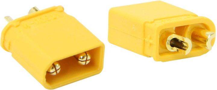Produktbild Jamara Hochstromstecker/Buchse XT30 vergoldet Grip 1 Paar