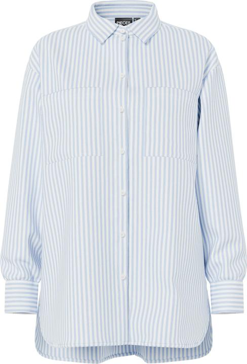 Pieces Pcmelia Ls Loose Shirt Wvn Noos Bc (XXL)