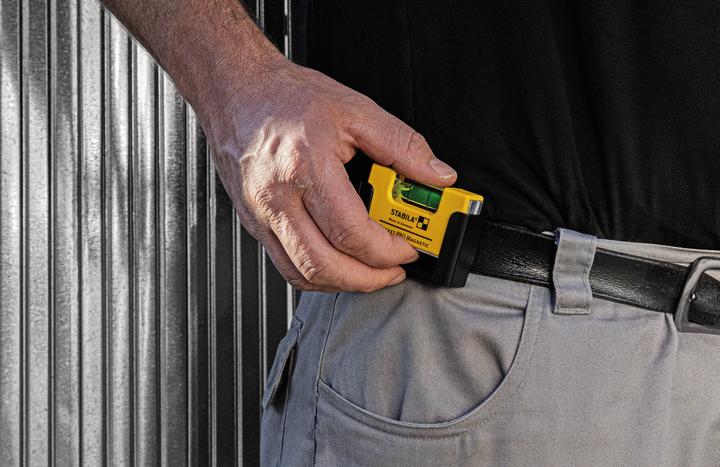 Produktbild Stabila Wasserwaage Pocket PRO Magnetic (7 cm)