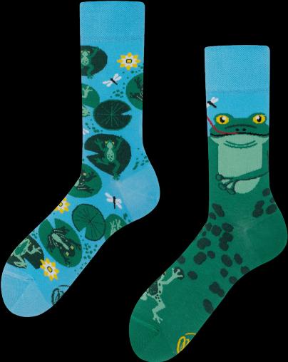 Many Mornings Froggy Frog Socks (43 - 46)