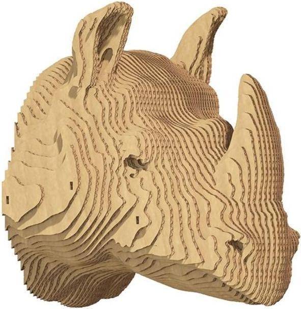 Produktbild Cartonic 3D-Wandpuzzle aus Karton - Nashorn